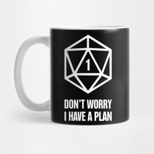 Funny d20 Roleplaying Game | Board Gaming Graphic Mug